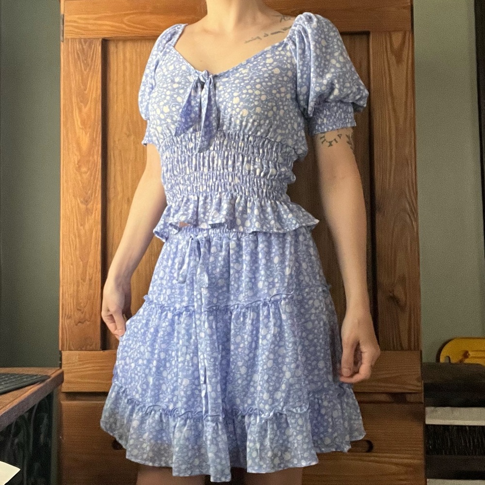 Sienna Sky Floral Two-Piece Set
